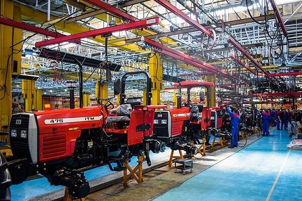 خط تولید تراکتور