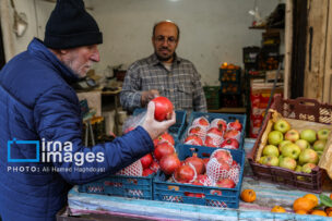 بازار تبریز در آستانه چیلله گئجه‌سی