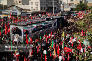 مراسم تشییع پیکر مطهر رهبر شهید انقلاب در تهران